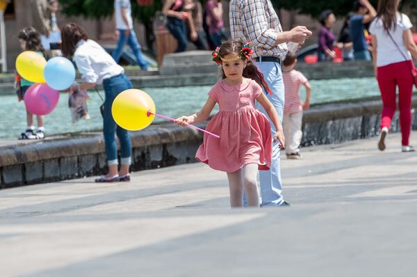 Международный день защиты детей отметили в Ереване - Sputnik Армения
