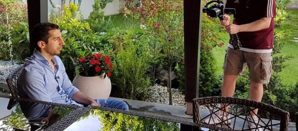 Съемки документального фильма о Мхитаряне Съемки документального фильма о Мхитаряне - Sputnik Армения