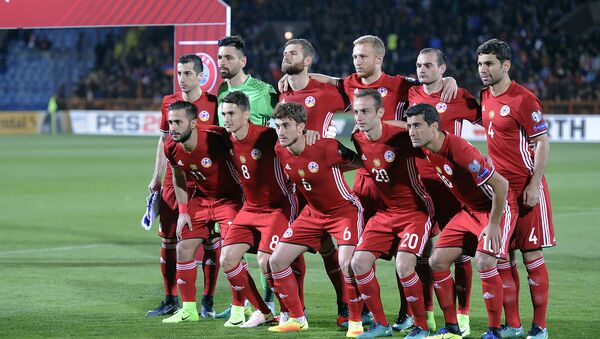 Национальная сборная Армении по футболу. Матч между сборными Армении и Казахстана - Sputnik Արմենիա