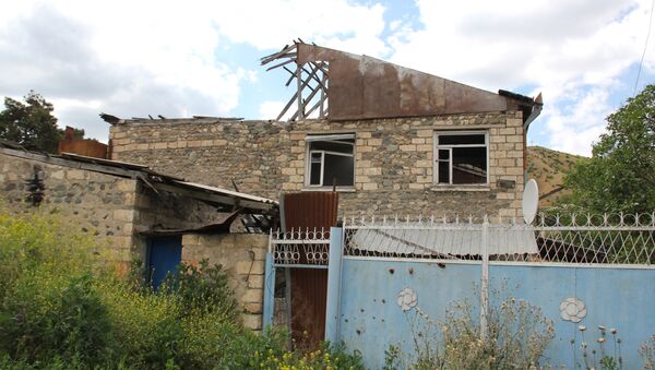 Разрушения в Селе Талиш, Нагорный Карабах - Sputnik Армения