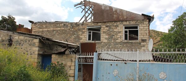 Разрушения в Селе Талыш, Нагорный Карабах - Sputnik Արմենիա