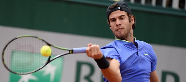 Карен Хачанов, турнир Ролан Гаррос Карен Хачанов, турнир Ролан Гаррос - Sputnik Армения