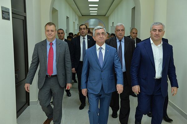 Серж Саргсян посетил Национальный политехнический университет Армении, где присутствовал на торжественной церемонии открытия Центра превосходства - Sputnik Армения