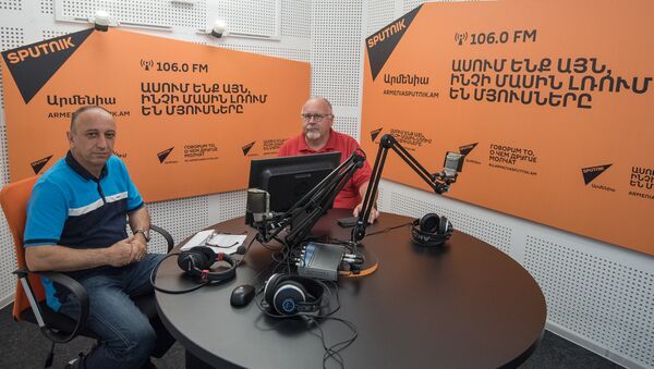 Атте ван Хастрехт в гостях у радио Sputnik Армения - Sputnik Արմենիա