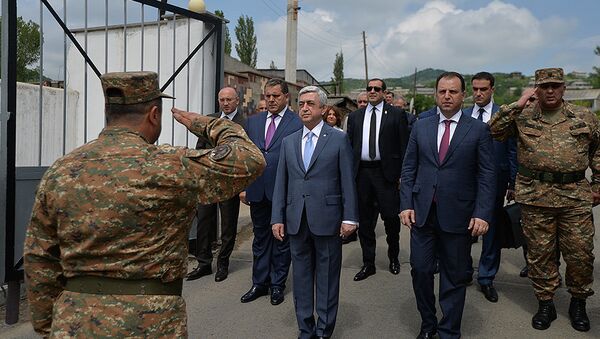 Рабочий визит Президента Сержа Саргсяна в Тавушский марз - Sputnik Արմենիա