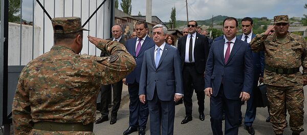 Рабочий визит Президента Сержа Саргсяна в Тавушский марз Рабочий визит Президента Сержа Саргсяна в Тавушский марз - Sputnik Արմենիա