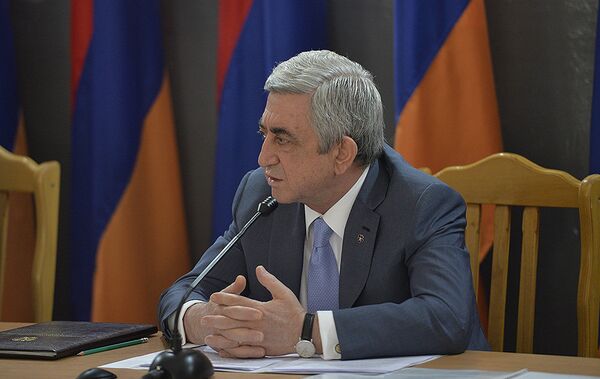 Серж Саргсян Серж Саргсян - Sputnik Արմենիա