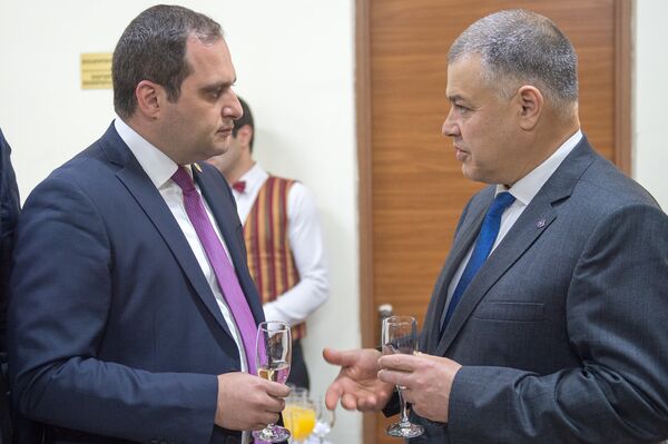 Открытие новой тенически оснащенной рабочей комнаты в Палате адвокатов Армении Открытие новой тенически оснащенной рабочей комнаты в Палате адвокатов Армении - Sputnik Армения