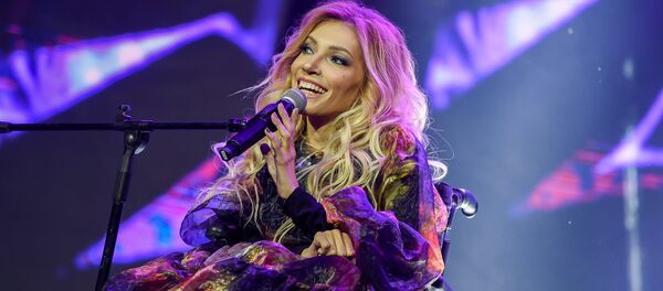 Российская певица Юлия Самойлова на конкурсе Мисс СНГ 2017 в Ереване Российская певица Юлия Самойлова на конкурсе Мисс СНГ 2017 в Ереване - Sputnik Армения