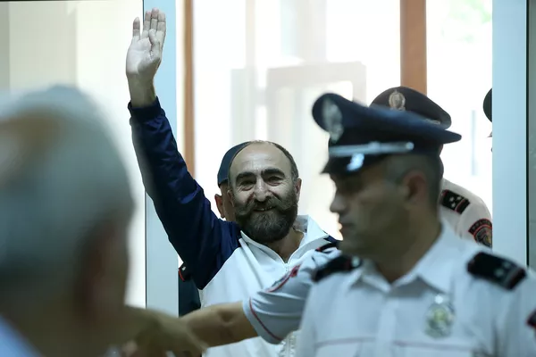 Судебное заседание группировки Сасна Црер. Павел Манукян Судебное заседание группировки Сасна Црер. Павел Манукян - Sputnik Армения