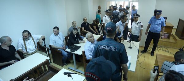 Судебное заседание группировки Сасна Црер - Sputnik Արմենիա
