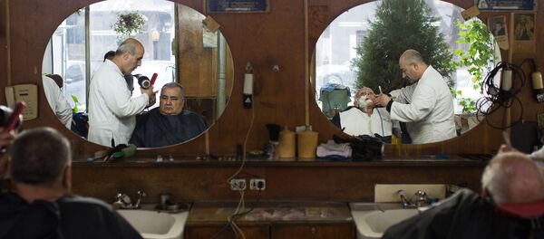 Старейшая парикмахерская в Гюмри - Sputnik Արմենիա