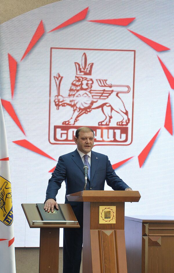 Инаугурация мэра Еревана Тарона Маргаряна - Sputnik Армения