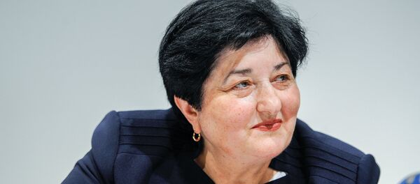 П/к к музыкальному конкурсу Саят-Нова. Нино Апциаури - Sputnik Армения