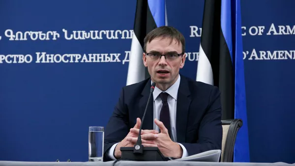 Министр инотранных дел Эстонии Свен Миксер - Sputnik Армения