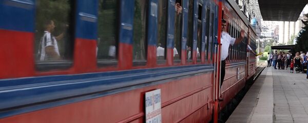 Поезд Ереван-Батуми - Sputnik Արմենիա