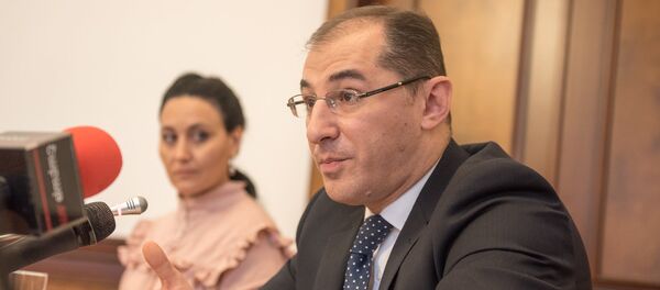 Презентация нового сайта Министерства финансов РА. Вардан Арамян - Sputnik Армения