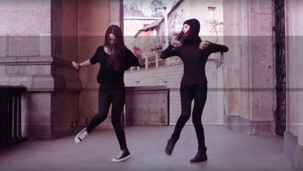 Танец Shuffle в исполнении девочек из Чиатуры - Sputnik Արմենիա