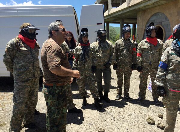 Любительский турнир по пейнтболу среди ИТ компаний Армении Любительский турнир по пейнтболу среди ИТ компаний Армении - Sputnik Արմենիա