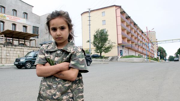 Анна, 8 лет. Шуши - Sputnik Армения
