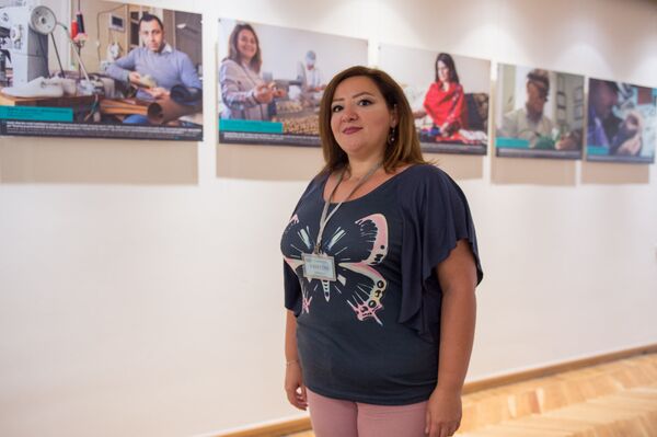 Всемирный день беженцев в офисе ООН в Ереване. Лусине Барсумян - Sputnik Армения