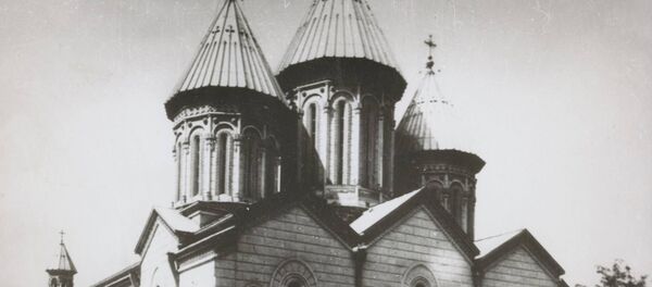 Ванкский собор, Аранцванк или Паша-ванк – Собор Святых Отцов, впоследствии – Сурб Аствацацин (Пресвятой Богородицы) - армянский кафедральный собор, крупнейшее культовое сооружение старого Тифлиса. - Sputnik Армения