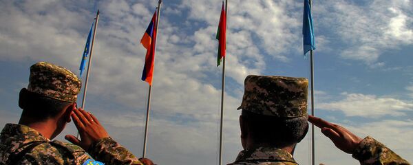 Учения КСОР ОДКБ Учения КСОР ОДКБ - Sputnik Армения