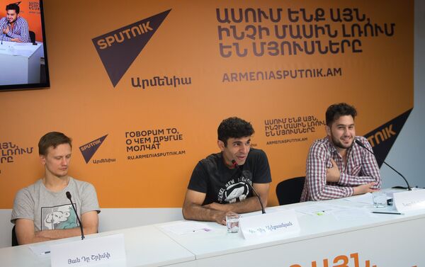 П/к посвященная открытию ежегодного международного фестиваля ХипХоп-культуры и экстремальных видов спорта TIME FOR KIDS - Sputnik Армения