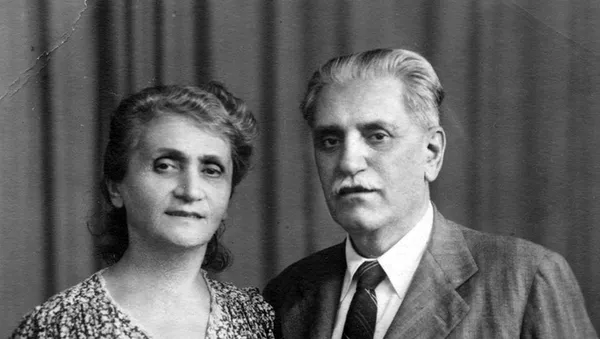 Амо и Рубина Арешяны. 1940-е гг. - Sputnik Армения