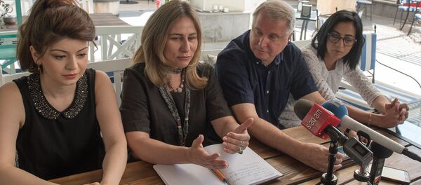 Из Израиля в Армению с трехдневным визитом приехала группа русскоязычных журналистов Из Израиля в Армению с трехдневным визитом приехала группа русскоязычных журналистов - Sputnik Армения