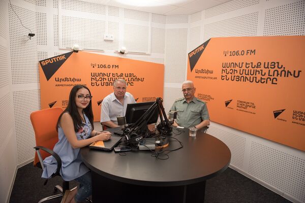 Александр Цинкер и Гайк Котанджян в гостях у радио Sputnik Армения - Sputnik Армения