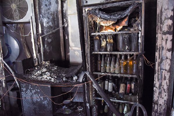 Пожар в кафе Старый Эривань - Sputnik Արմենիա