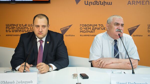 Мигран Акопян и Арам Сафарян - Sputnik Արմենիա