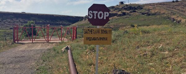 Село Айкадзор на армяно-турецкой границе Село Айкадзор на армяно-турецкой границе - Sputnik Армения
