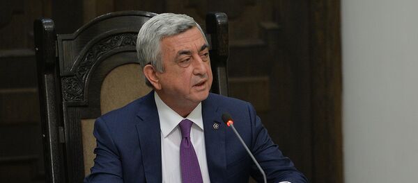 Серж Саргсян - Sputnik Армения