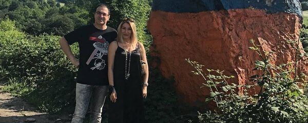 Гарик Мартиросян и Жанна Левина Гарик Мартиросян и Жанна Левина - Sputnik Армения