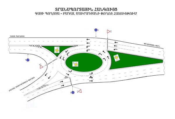 Երթևեկության կազմակերպման փոփոխություն Երթևեկության կազմակերպման փոփոխություն - Sputnik Արմենիա