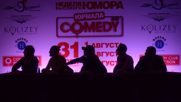 Презентация Фестиваля Неделя Высокого Юмора от Comedy Club - Sputnik Արմենիա