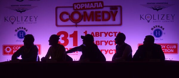 Презентация Фестиваля Неделя Высокого Юмора от Comedy Club - Sputnik Армения