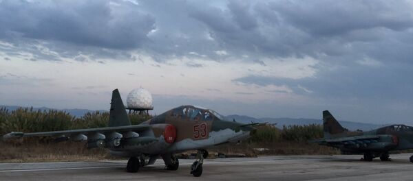 Российские самолеты СУ на аэродроме около Латакии - Sputnik Армения