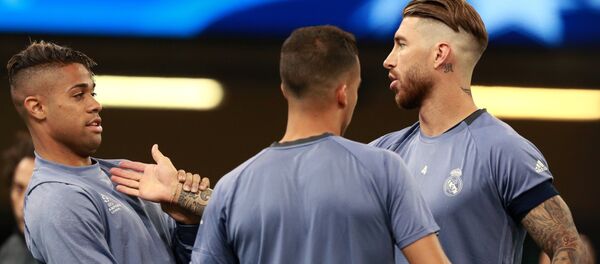 Футбол. Лига чемпионов. Тренировка ФК Реал Мадрид Футбол. Лига чемпионов. Тренировка ФК Реал Мадрид - Sputnik Արմենիա