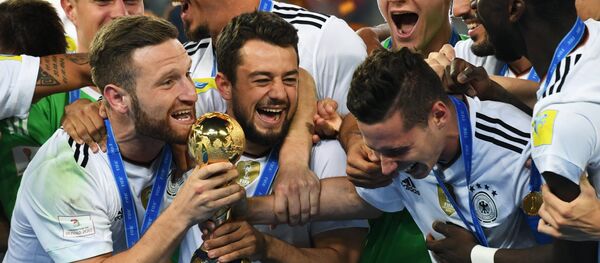 Футбол. Кубок конфедераций-2017. Церемония награждения Футбол. Кубок конфедераций-2017. Церемония награждения - Sputnik Արմենիա