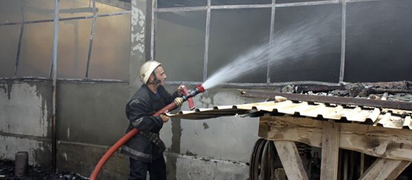 Пожар на улице Гургена Магари - Sputnik Армения