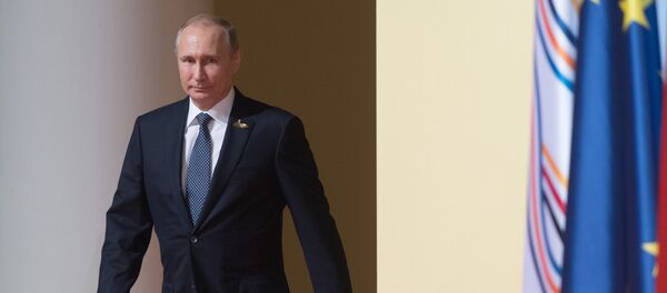 Президент РФ В. Путин принимает участие в саммите Группы двадцати в Гамбурге Президент РФ В. Путин принимает участие в саммите Группы двадцати в Гамбурге - Sputnik Армения