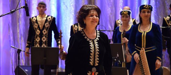 Джемма Кахцрикян дирижер и художественный руководитель Государственного оркестр народных инструментов Гюмри - Sputnik Армения