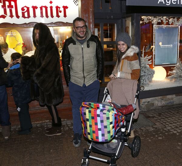 Ресторатор Александр Оганезов и дизайнер марки TzipporahNG Наталья Гольденберг Ресторатор Александр Оганезов и дизайнер марки TzipporahNG Наталья Гольденберг - Sputnik Армения