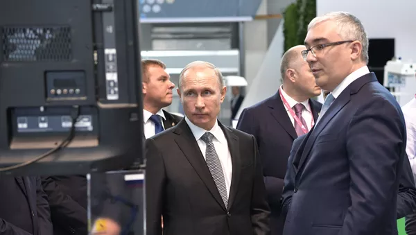 Президент РФ Владимир Путин  - Sputnik Армения