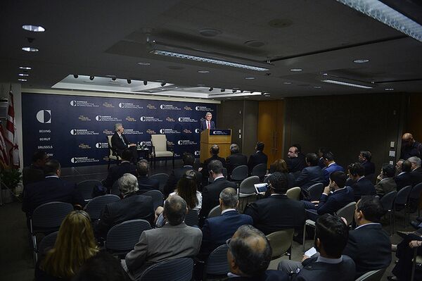 выступление президента Армении в Фонде Карнеги выступление президента Армении в Фонде Карнеги - Sputnik Армения