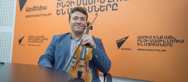 Максим Венгеров в гостях у радио Sputnik Армения - Sputnik Армения