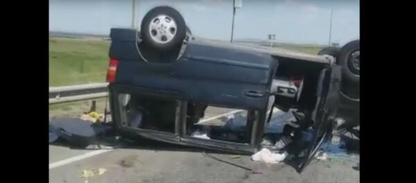 Авария на федеральной трассе в Ставропольском крае - Sputnik Армения